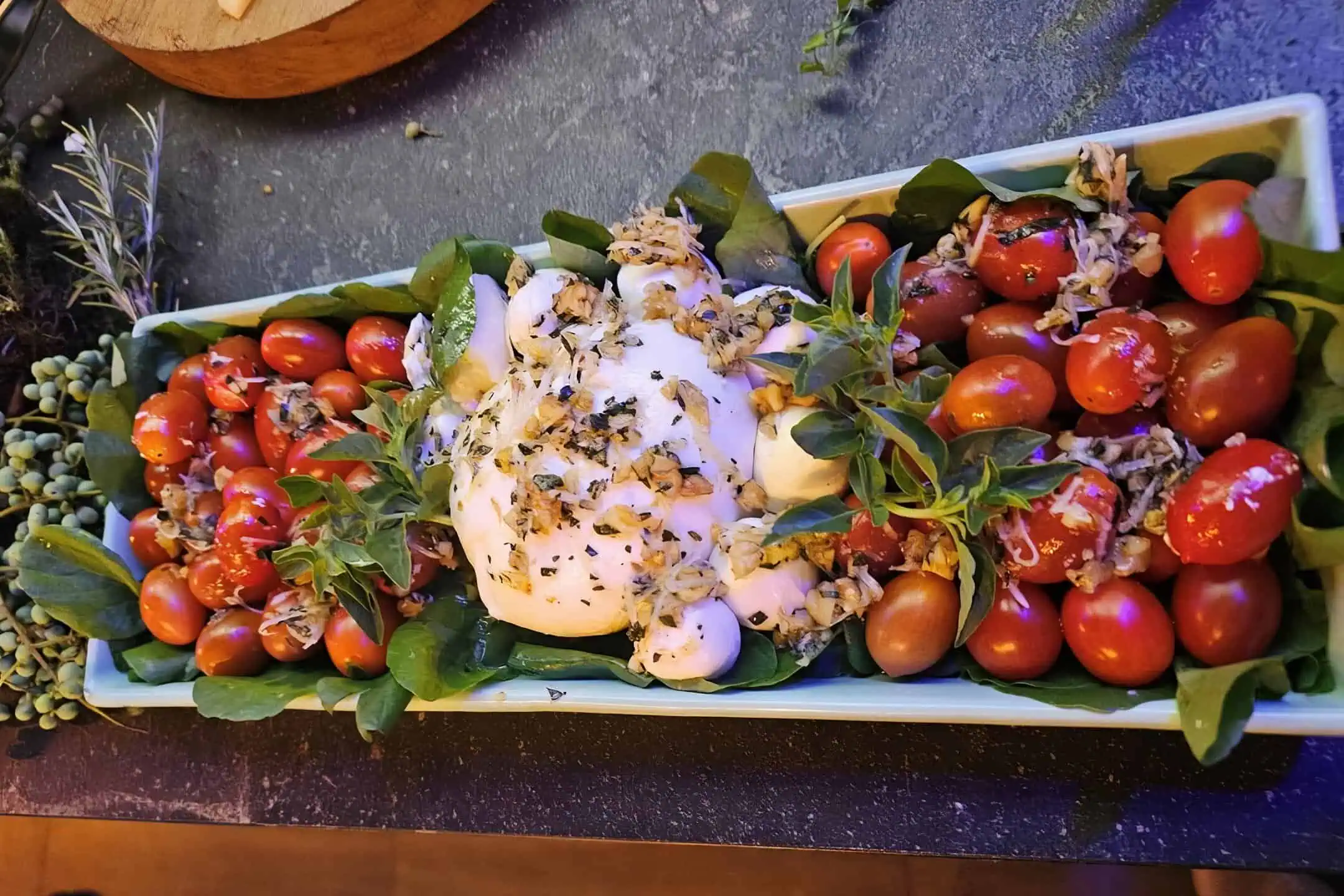 Ilha gastronômica festiva